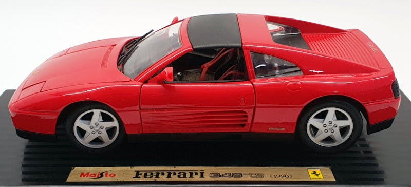 Maisto 1/18 Scale 804B - 1990 Ferrari 348 TS - Red