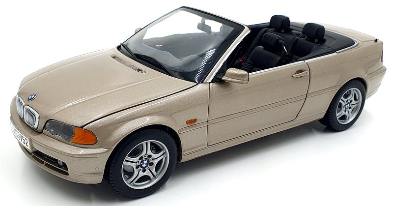 Kyosho 1/18 Scale Diecast 80 43 0 009 756 - BMW 3 Series Cabriolet -  Champagne