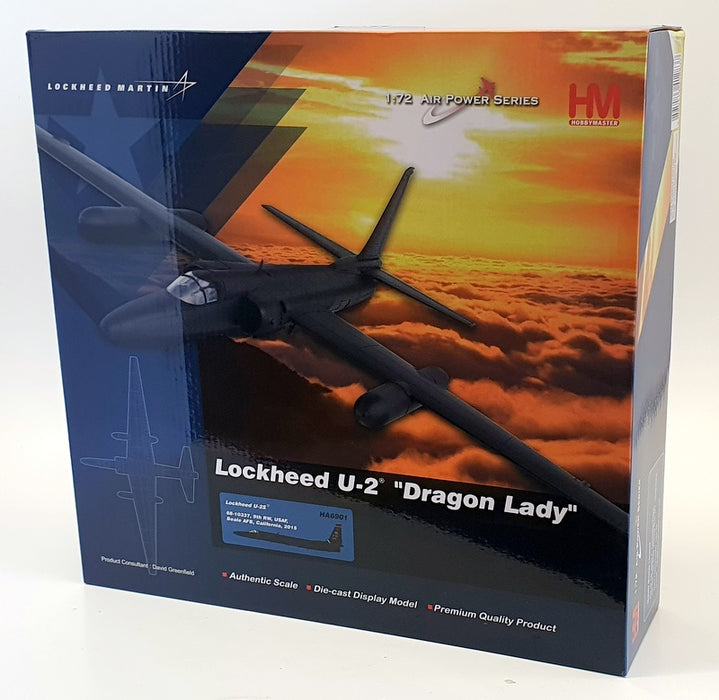 Hobby Master 1/72 Scale HA6901 - Lockheed U-2 "Dragon Lady" 68-10337 9th RW USAF