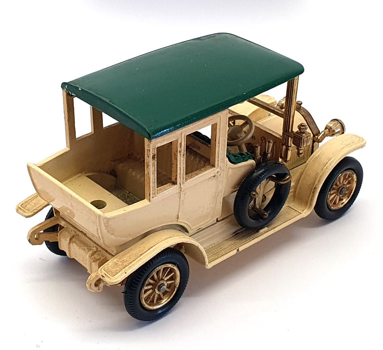 Matchbox Models Of Yesteryear Y-3 - 1910 Benz Limousine - Beige/Green