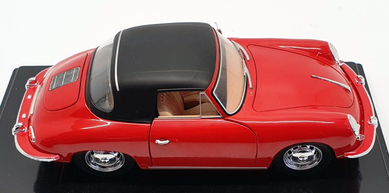 Altas Editions 1/24 Scale Model Car 7154101 - 1962 Porsche 365 Cabriolet - Red