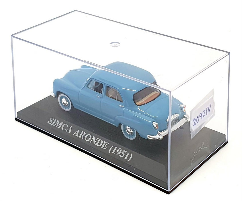 Altaya 1/43 Scale Diecast 20921V - 1951 Simca Aronde - Blue