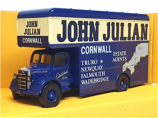 Corgi 1/50 Scale 97080 - Bedford O Series Pantechnicon "John Julian" - Blue