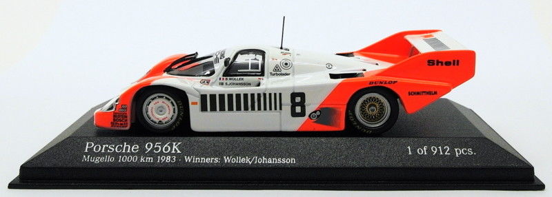 Minichamps 1/43 Scale Model Car 430 836608 Porsche 956K Team Joest Mugello 1983