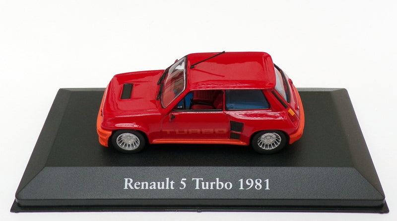 Atlas Editions 1/43 Scale 2 891 012 - 1981 Renault 5 Turbo - Red