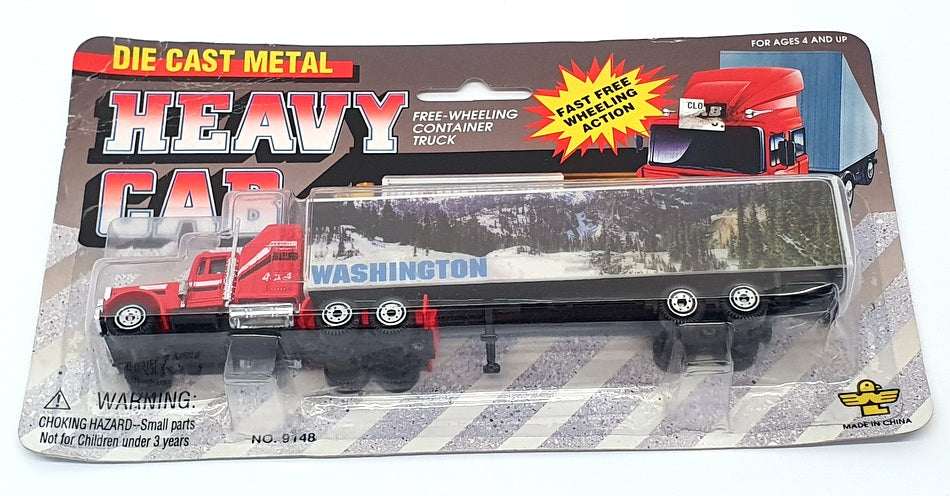 Made In China 19cm Long Diecast 9148 - Free Wheeling Container Truck