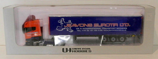 Universal Hobbies 1/50 Scale Diecast 5609 - Scania Truck - Jeavons Eurotir Ltd.