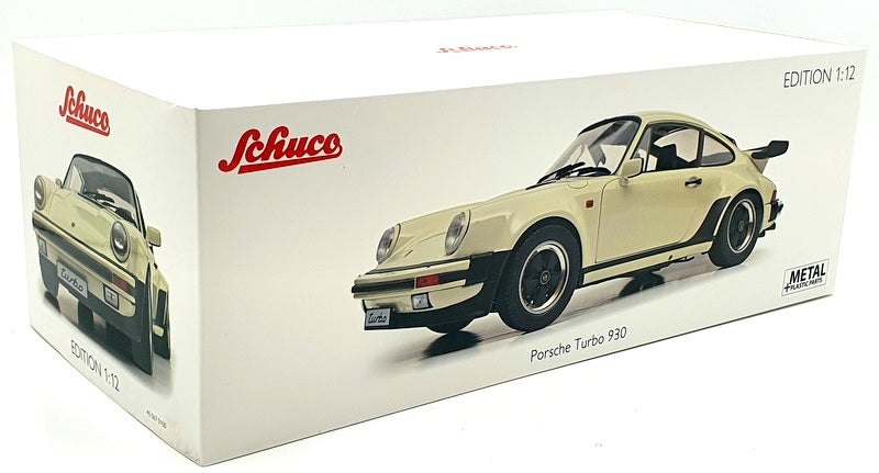 Schuco 1/12 Scale Diecast 45 067 0100 - Porsche Turbo 930 - White