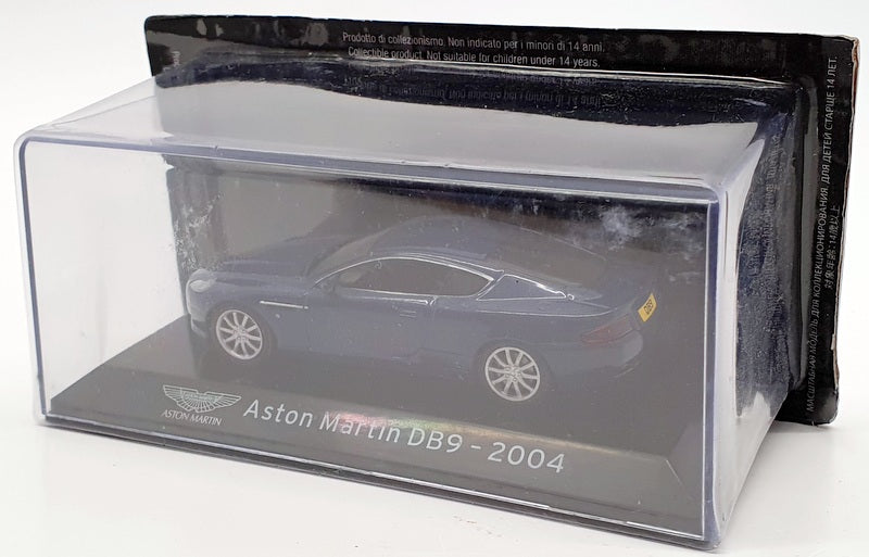 Altaya 1/43 Scale Model Car 1901IR13 - 2004 Aston Martin DB9 - Blue