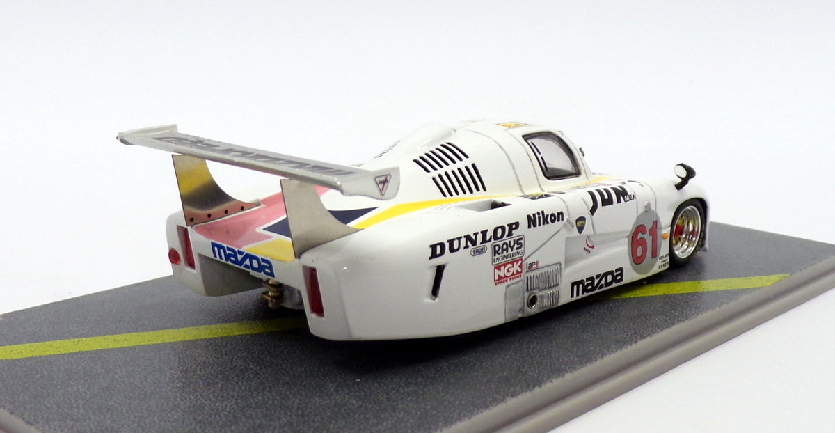 Bizarre 1/43 Scale BZ104 - Mazda 717C - #61 18th Le Mans 1983 - White