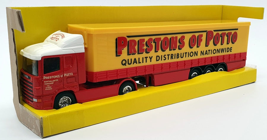 Corgi 1/64 Scale TY86617 - Scania Curtainside Truck - Pestons Of Potto