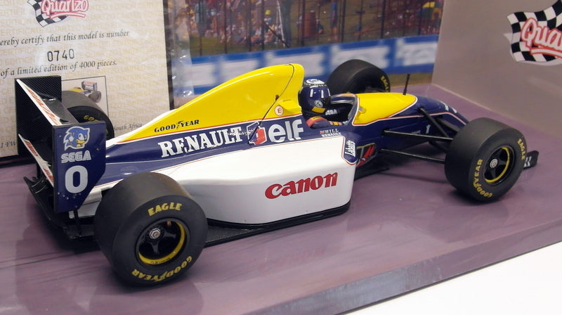 Quartzo 1/18 Scale - 18331 Williams FW15C Damon Hill 1993 GP of South Africa