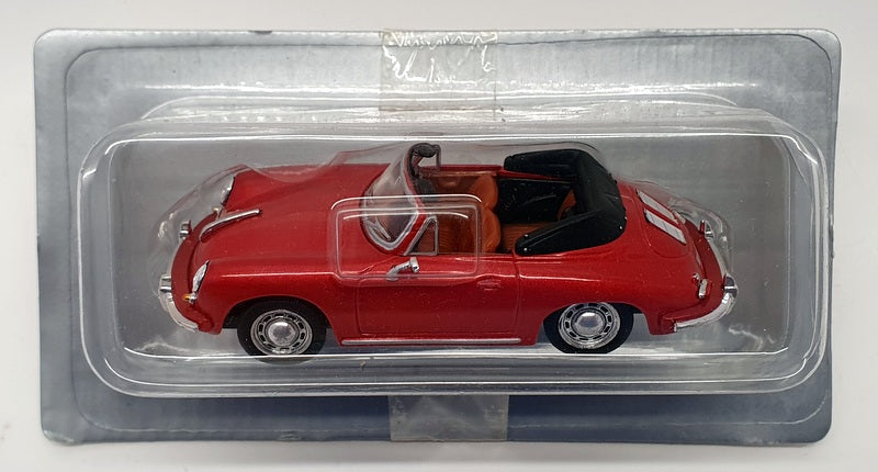 Deagostini 1/43 Scale Model Car COD032 - 1959 Porsche 356 B Cabriolet - Red