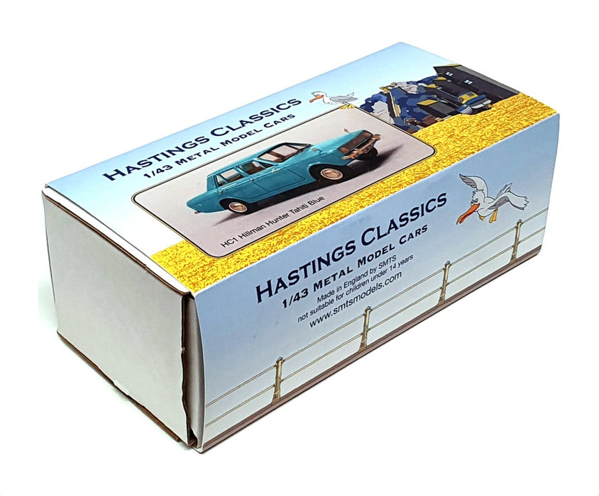 Hastings Classics (SMTS) 1/43 Scale CM16 - Hillman Hunter - Tahiti Blue