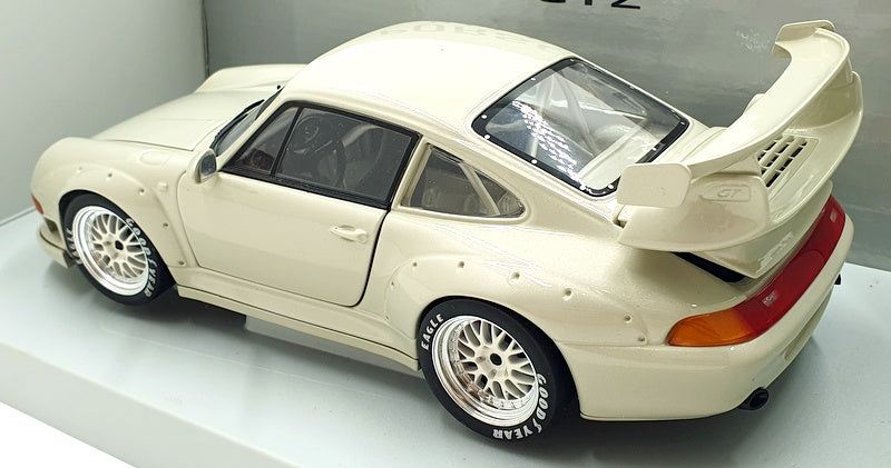 UT 1/18 Scale Diecast UTREW04 - Porsche 911 GT2 - Light Beige 