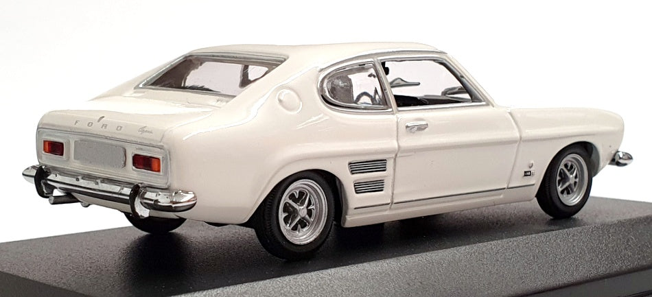 Minichamps 1/43 Scale 433 085504 - Ford Capri Auto Bild Edition - White