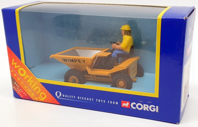 Corgi 9cm Long Model Truck 64801- Dumper Truck Wimpey Tipping Dumper