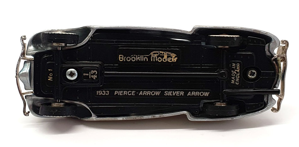 Brooklin Models 1/43 Scale BRK1 - 1933 Pierce Arrow Silver Arrow - ENHANCED