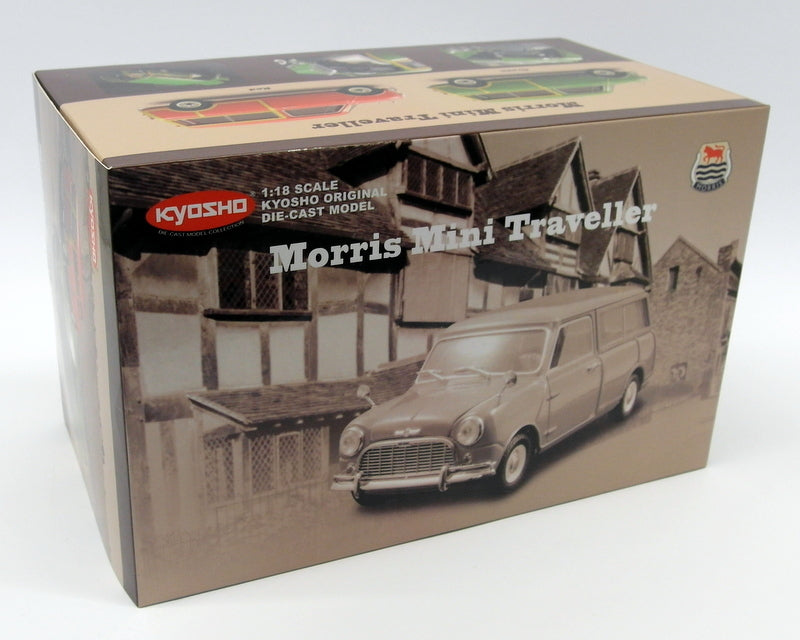 Kyosho 1/18 Scale - 08195R Morris Mini Traveller Red