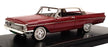 Goldvarg 1/43 Scale GC-036A - 1961 Mercury Monterey - Met Red/White