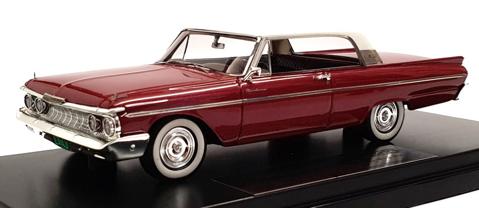 Goldvarg 1/43 Scale GC-036A - 1961 Mercury Monterey - Met Red/White