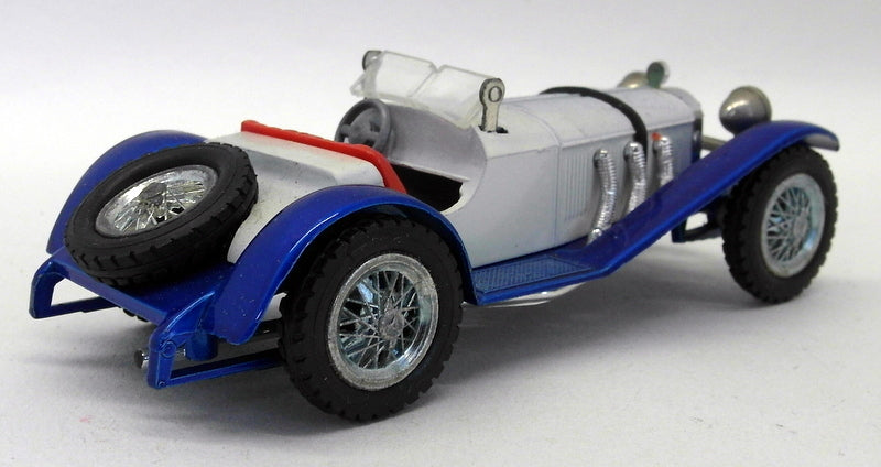 Gama 1/45 Scale Vintage Model Car - 987 Mercedes Benz SSK 1928 White / Dark  Blue