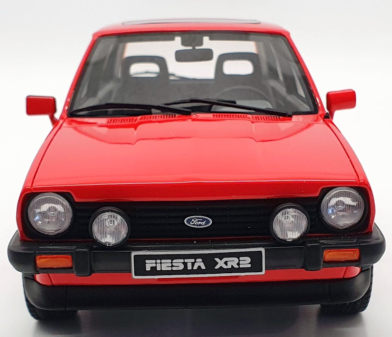 Otto Mobile 1/18 Scale Model Car OT848 - 1981 Ford Fiesta MKI XR2 - Red