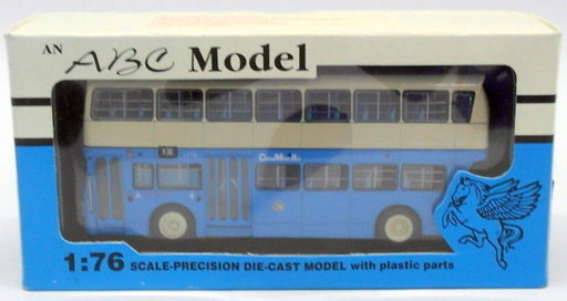 ABC 1/76 Scale Model 000101 - Leyland 1974 Rear Engined Hong Kong Jumbo Bus R10