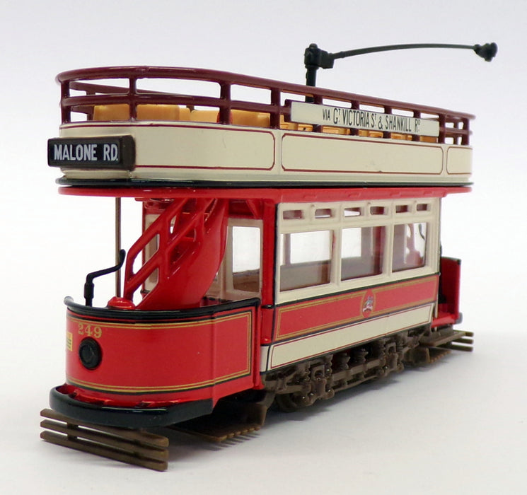 Corgi 1/76 Scale Diecast CC25201 - Double Deck Open Top Tram - Belfast