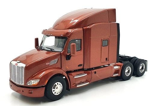 WSI Models 1/50 Scale Model Truck 33-2024 - Peterbilt 579 6X4 - Brown