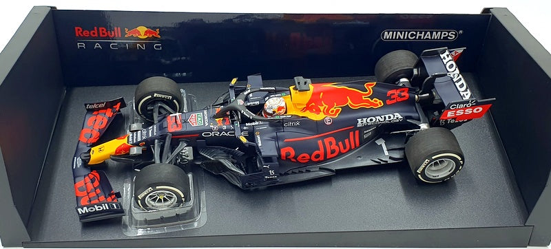 Minichamps 1/18 Scale 110 210833 Red Bull Honda RB16B F1 Verstappen French 