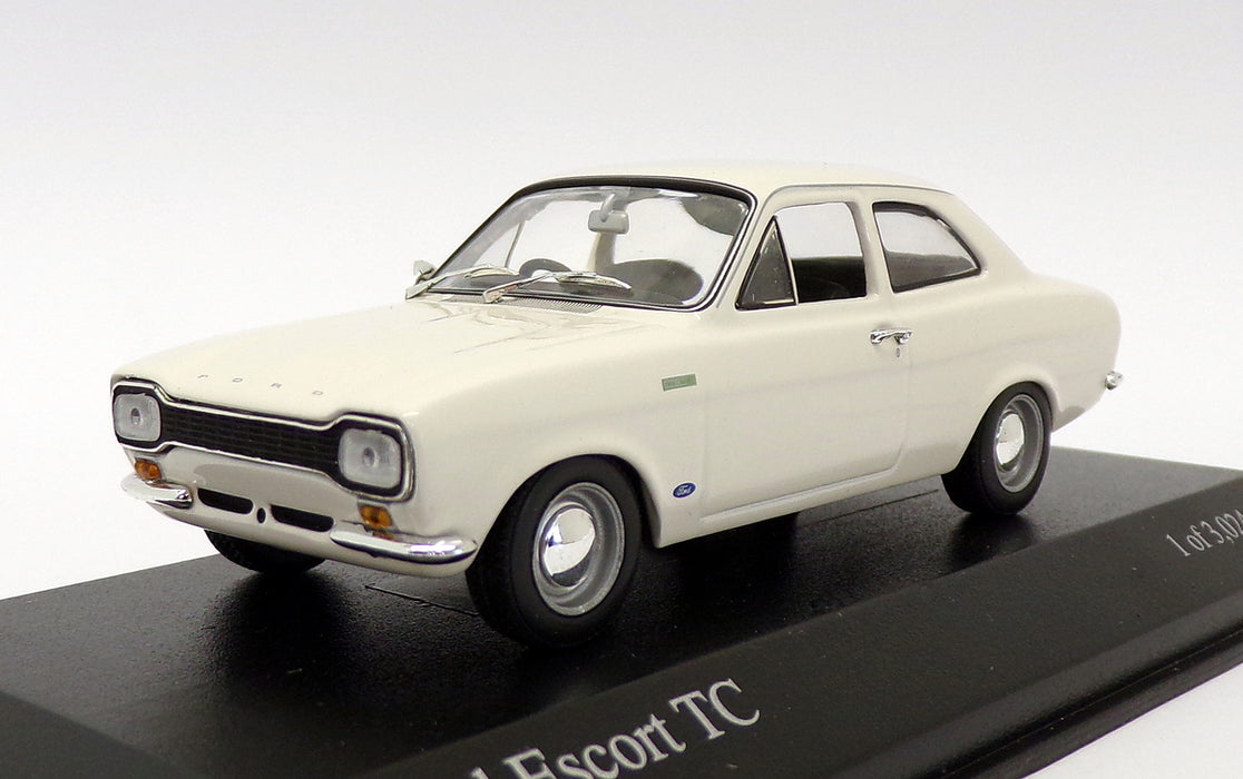 Minichamps 1/43 Scale 400 081070 - 1968 Ford Escort Mk1 Twin Cam - White