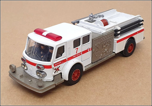 Corgi 1/50 Scale 97325 - American La France Fire Engine Denver - White/Red