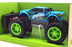 Maisto Off Road Go 81762 - 20cm Long R/C 27MHz Monster Truck - Blue