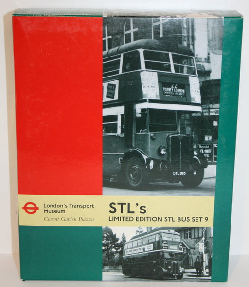 EFE 1/76 Scale 068977 - London Transport Museum STL Bus Set 9 STL 225 & STL 2175