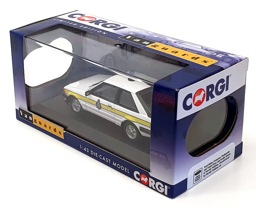 Vanguards 1/43 Scale VA11012 - Ford Escort Mk3 XR3i Durham Police