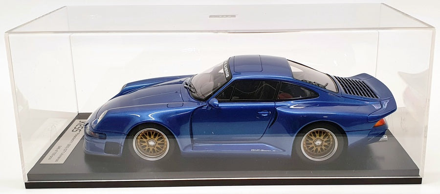 Kess Models 1/18 Scale Model KE18004A - Porsche 911 993 GT1 Aimeras - Met Blue