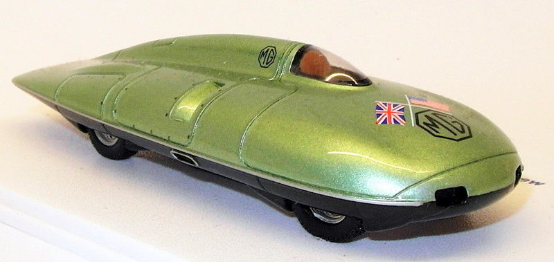 Bizarre 1/43 Scale Resin Model Car BZ454 - 1959 MG EX181 Record Car - Green