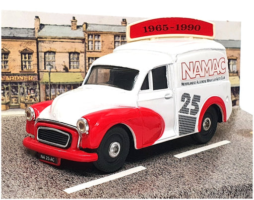 Corgi 1/43 Scale Diecast D957 - Morris 1000 Van NAMAC - Red/White