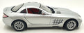 Motormax 1/12 Scale diecast 73004 - Mercedes Benz McLaren SLR Metallic Silver