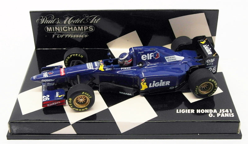 Minichamps 1/43 Scale 430 950026 - F1 Ligier Honda JS41 - O.Panis