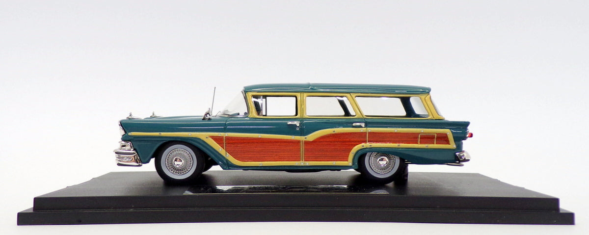 Goldvarg 1/43 Scale GC-014A - 1958 Ford Country Squire - Blue 1 Of 220