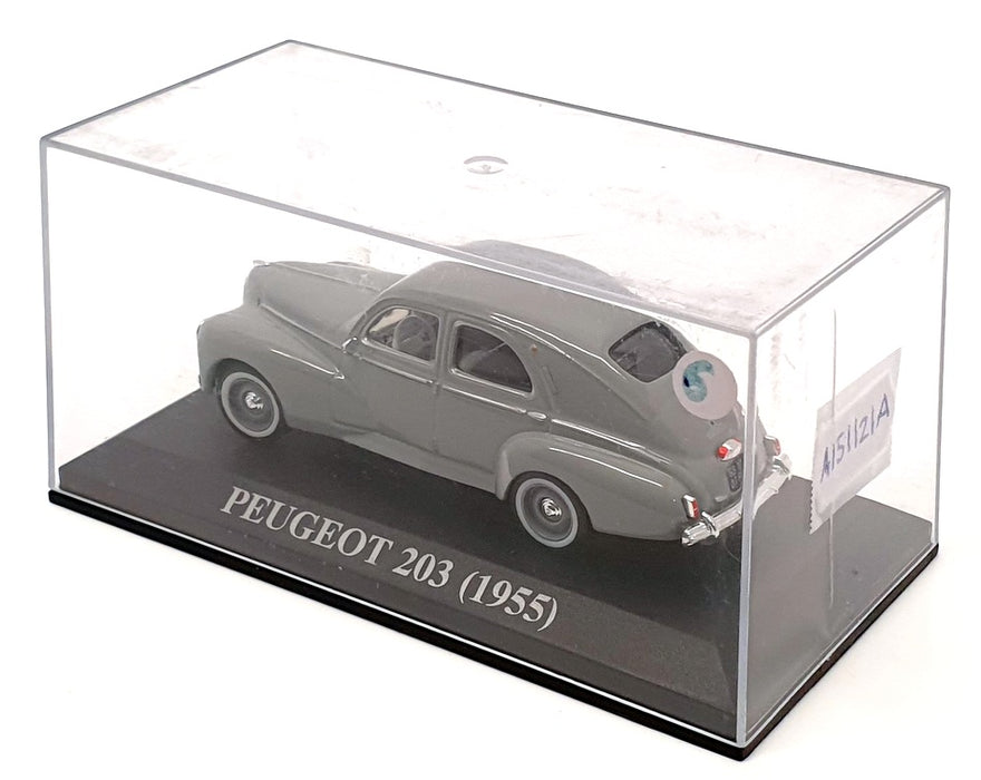 Altaya 1/43 Scale Diecast A151121A - 1955 Peugeot 203 - Grey