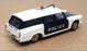 Atlas Dinky Toys Appx 11cm Long 1429 - Break Peugeot 404 Police - Black/White