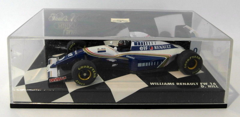 Minichamps F1 1/43 Scale - 430 940001 Williams FW-16 Damon Hill