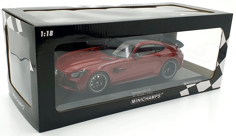 Minichamps 1/18 Scale 155 036027 - Mercedes-Benz AMG GTR 2021 Red Met