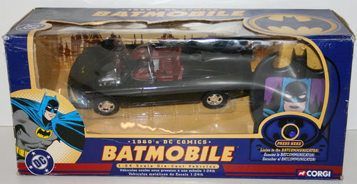 Corgi 1/24 Scale Metal Model 77501 - 1960's DC Comics Batmobile