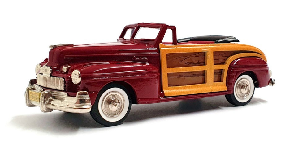 Brooklin 1/43 Scale BRK69 001 - 1946 Mercury Sportsman Woody Conv - Maroon