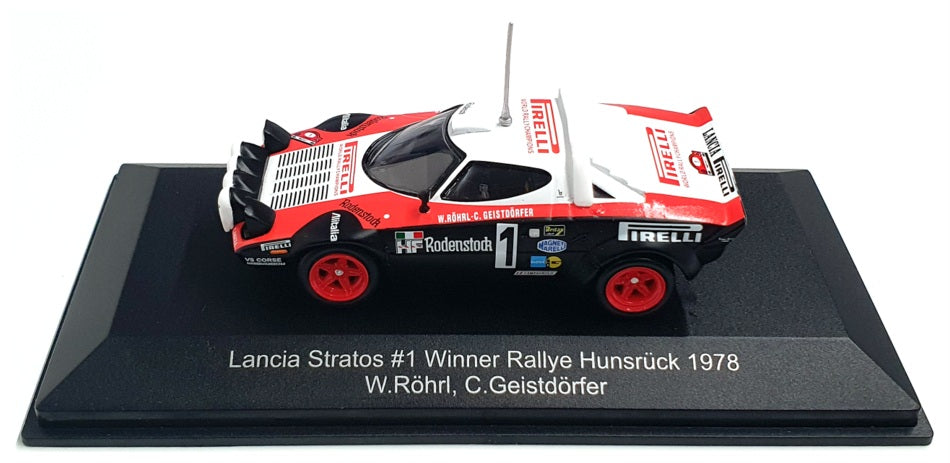 CMR 1/43 Scale WRC016 - Lancia Stratos - #1 Winner Hunsruck Rally 1978