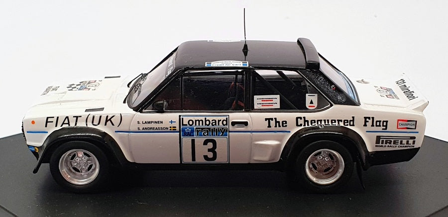 Trofeu 1/43 Scale 1412 - Fiat 131 Abarth 7th RAC 1977 - #13 Lampinen/Adreason